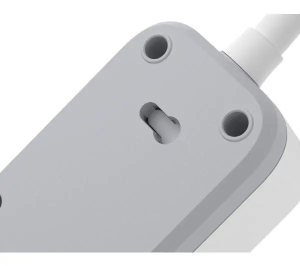 Kerg M02390 3 gniazda 10m Biały