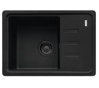 Franke Bliss BSG 611-62 Granitowy Czarny mat - DRUGI -30%, ALBO 5-TY ZA 1ZŁ - Kup na Raty - RRSO 0%