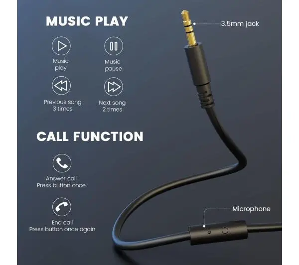Oneodio Studio HiFi Nauszne Czarny