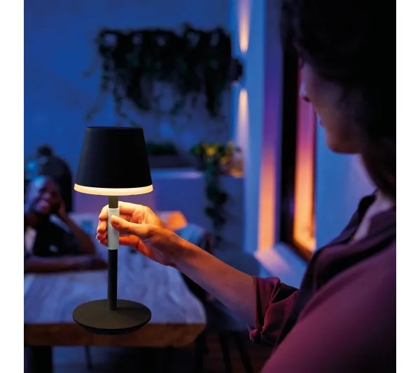 Philips Hue Go White and Colour Ambiance Czarny - Kup na Raty - RRSO 0%