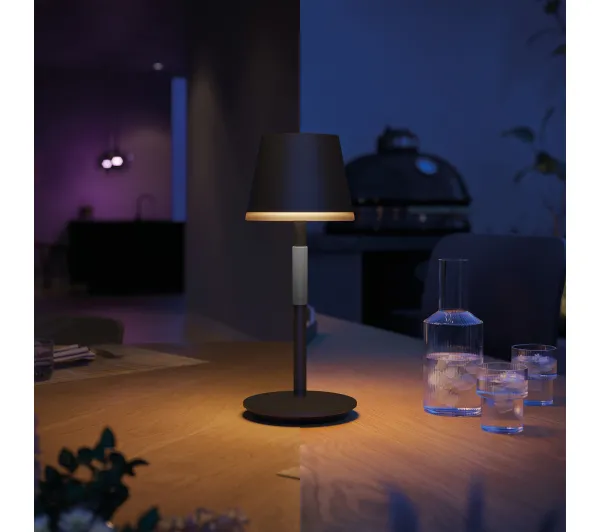 Philips Hue Go White and Colour Ambiance Czarny - Kup na Raty - RRSO 0%