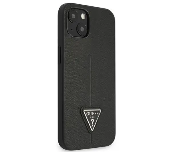 Guess Saffiano Triangle Logo GUHCP13SPSATLK do iPhone 13 mini
