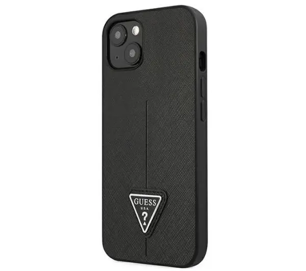 Guess Saffiano Triangle Logo GUHCP13SPSATLK do iPhone 13 mini