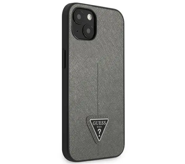 Guess Saffiano Triangle Logo GUHCP13SPSATLG do iPhone 13 mini