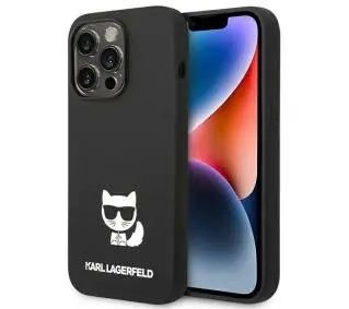Karl Lagerfeld Silicone Choupette Body KLHCP14XSLCTBK do iPhone 14 Pro Max