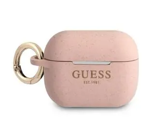 Guess Silicone Glitter GUAPSGGEP do AirPods Pro Różowy