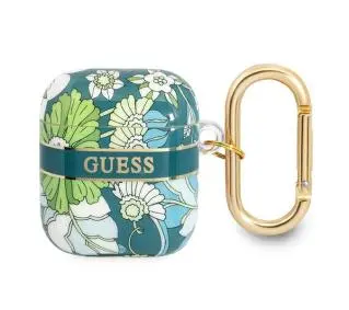 Guess Flower Strap Collection do AirPods Niebieski