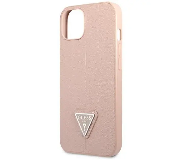 Guess Saffiano Triangle Logo GUHCP14MPSATLP do iPhone 14 Plus