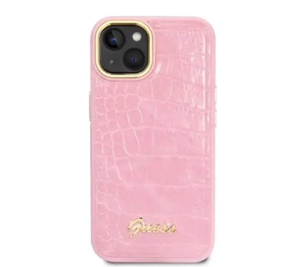 Guess Croco Collection GUHCP14MHGCRHP do iPhone 14 Plus