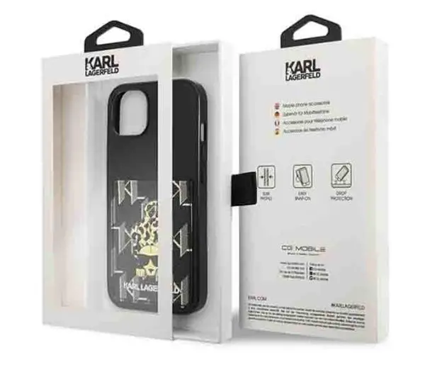 Karl Lagerfeld Karlimals Cardslot KLHCP13MCANCNK do iPhone 13
