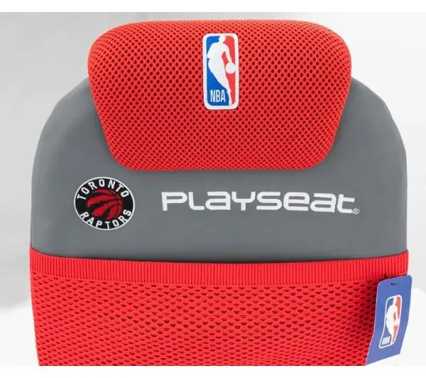 Playseat® Champ NBA-Toronto Raptors Gamingowy do 122kg Tkanina Szaro-czerwony - Kup na Raty - RRSO 0%