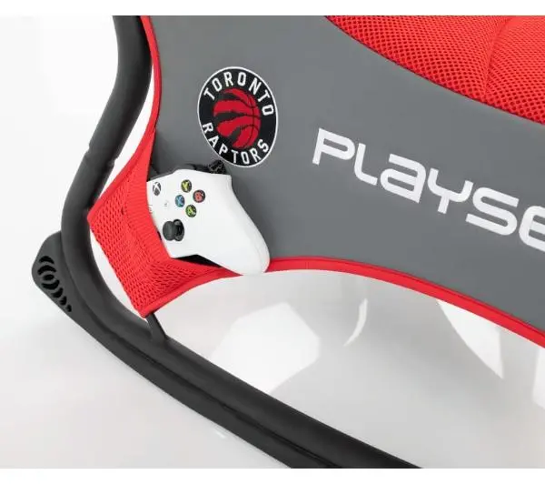 Playseat® Champ NBA-Toronto Raptors Gamingowy do 122kg Tkanina Szaro-czerwony - Kup na Raty - RRSO 0%