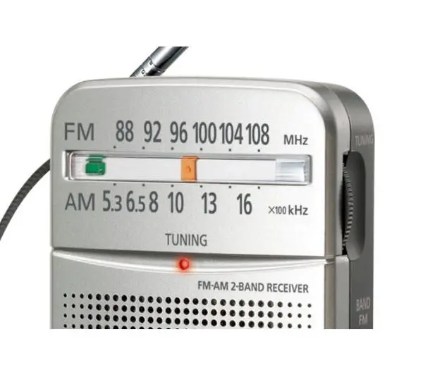 Panasonic RF-P50DEG-S Radio FM Srebrny
