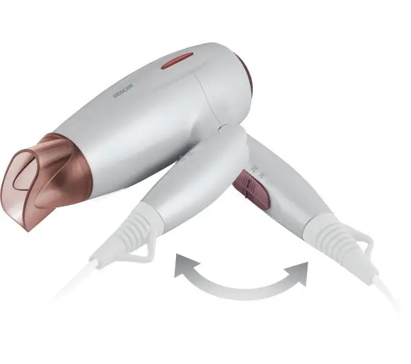 Sencor SHD 7200GD Jonizacja Dyfuzor Zimny nawiew 2000W 2 prędkości 3 temperatury