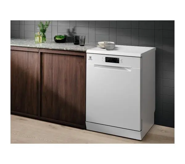Electrolux 600 SatelliteClean ESM48210SW 59,6cm Automatyczne otwieranie drzwi Szuflada na sztućce - DRUGI -30%, ALBO 5-TY ZA 1ZŁ - Kup na Raty - RRSO 0%