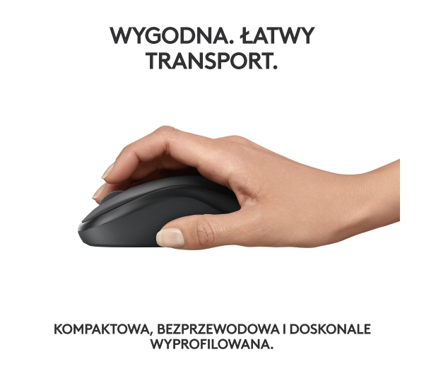 Logitech M240 Silent Grafitowy