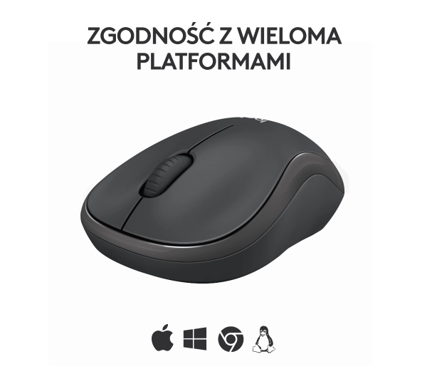Logitech M240 Silent Grafitowy