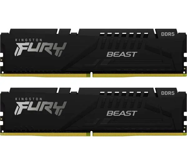 Kingston FURY Beast DDR5 64GB (2 x 32GB) 6000 CL36 Czarny