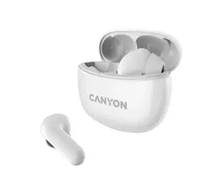 Canyon TWS-5 Dokanałowe Bluetooth 5.2 Biały