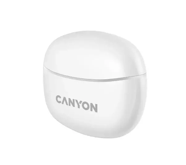 Canyon TWS-5 Dokanałowe Bluetooth 5.2 Biały