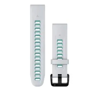 Garmin QuickFit 20 silikon Mieczny kwarc Błękitny