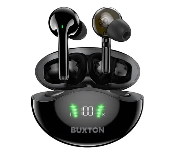 Buxton BTW 5800 Dokanałowe Bluetooth 5.1 Czarny