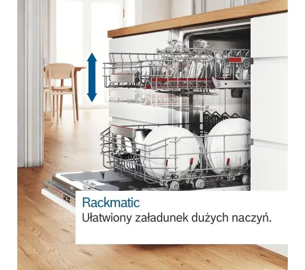 Bosch Serie 4 SMS4EMI06E 60cm Automatyczne otwieranie drzwi Szuflada na sztućce Zdalne sterowanie - ⚡ BESTSELLERY ⚡ - Kup na Raty - RRSO 0%
