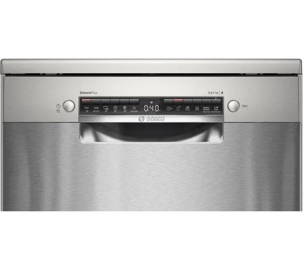 Bosch Serie 4 SMS4EMI06E 60cm Automatyczne otwieranie drzwi Szuflada na sztućce Zdalne sterowanie - ⚡ BESTSELLERY ⚡ - Kup na Raty - RRSO 0%