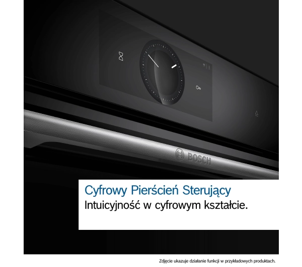 Bosch Serie 8 HBG7322B1 Termoobieg AirFry Termosonda Zdalne sterowanie Czarny - Kup na Raty - RRSO 0%