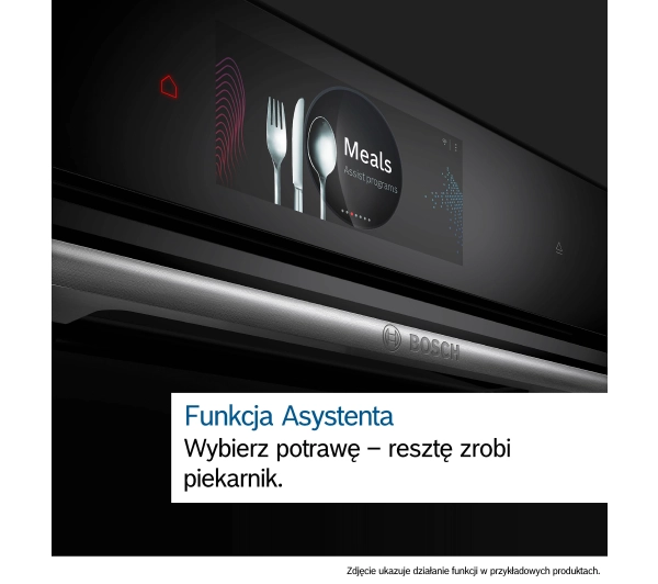 Bosch Serie 8 HBG7322B1 Termoobieg AirFry Termosonda Zdalne sterowanie Czarny - Kup na Raty - RRSO 0%