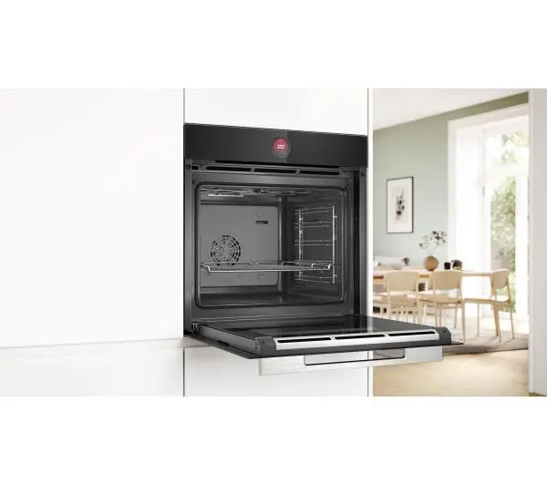 Bosch Serie 8 HBG7322B1 Termoobieg AirFry Termosonda Zdalne sterowanie Czarny - Kup na Raty - RRSO 0%
