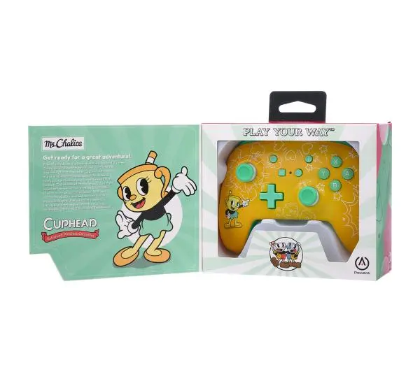PowerA Enhanced Cuphead ms. Chalice do Nintendo Switch Bezprzewodowy