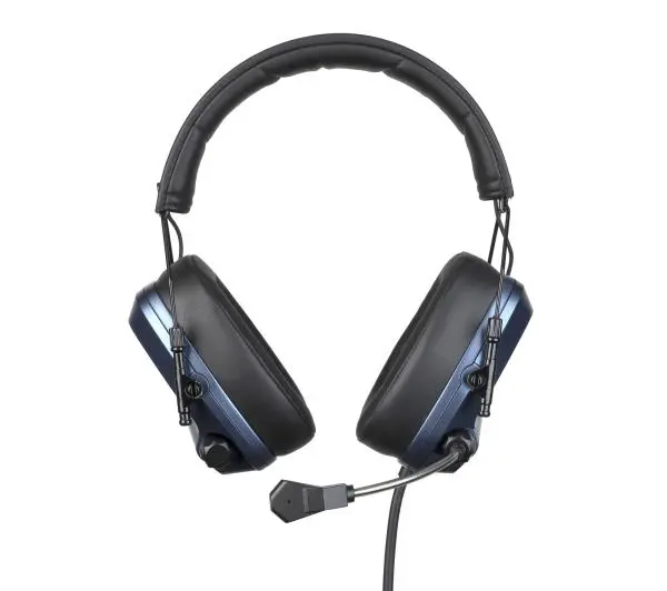 Konix Skyfighter One Nauszne Czarno-niebieski