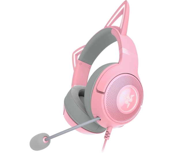 Razer Kraken Kitty V2 Quartz Nauszne Różowy