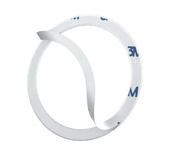 Baseus Halo MagSafe 2szt. Srebrny