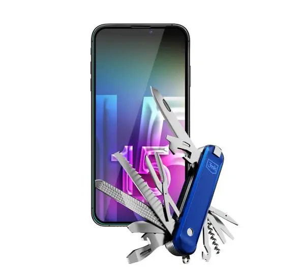 3mk HardGlass Max Lite do iPhone 15