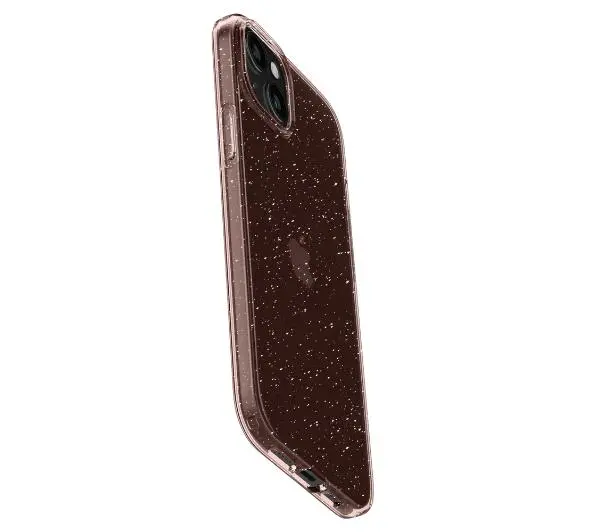 Spigen Liquid Crystal Glitter do iPhone 15 Plus rose quartz