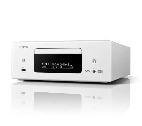 Denon CEOL RCDN-12 DAB 2.1-kanałowy Wi-Fi Bluetooth AirPlay Biały - ⚡ EURO HIT CENOWY! ⚡ - Kup na Raty - RRSO 0%