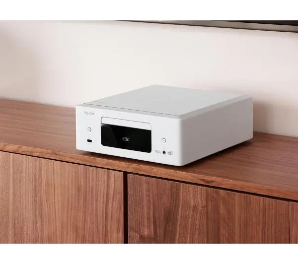 Denon CEOL RCDN-12 DAB 2.1-kanałowy Wi-Fi Bluetooth AirPlay Biały - ⚡ EURO HIT CENOWY! ⚡ - Kup na Raty - RRSO 0%