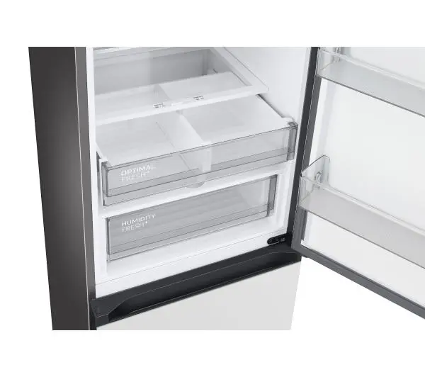 Samsung Bespoke RB38C7B5C12 Funkcje AI Pełny No Frost 203cm Szuflada z kontrolą wilgotności Zdalne sterowanie Biały - Kup na Raty - RRSO 0%
