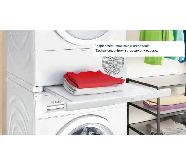 Bosch Serie 8 WQB246AXPL 61,3cm 9kg Zdalne sterowanie - TRZECI -55%, ALBO 5-TY ZA 1ZŁ - Kup na Raty - RRSO 0%