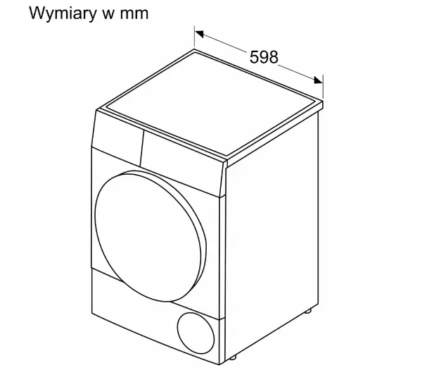 Bosch Serie 8 WQB246AXPL 61,3cm 9kg Zdalne sterowanie - TRZECI -55%, ALBO 5-TY ZA 1ZŁ - Kup na Raty - RRSO 0%