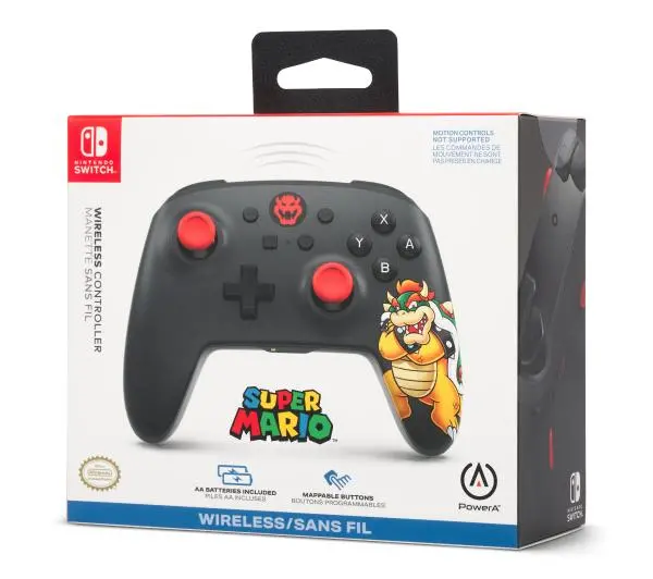 PowerA King Bowser Bezprzewodowy
