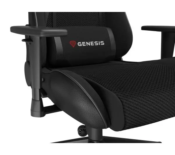 Genesis Nitro 440 G2 Gamingowy do 120kg Skóra ECO Tkanina Czarny - Kup na Raty - RRSO 0%