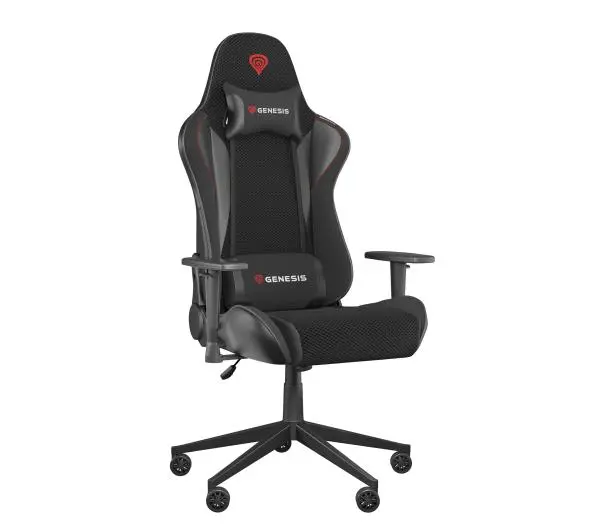 Genesis Nitro 440 G2 Gamingowy do 120kg Skóra ECO Tkanina Czarny - Kup na Raty - RRSO 0%