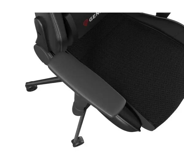 Genesis Nitro 440 G2 Gamingowy do 120kg Skóra ECO Tkanina Czarny - Kup na Raty - RRSO 0%