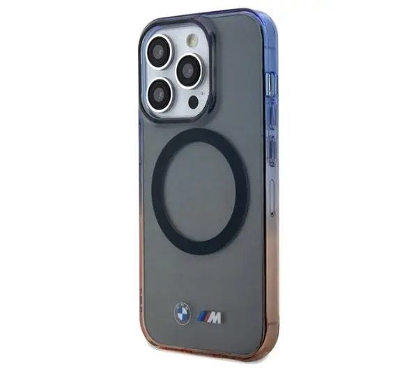 BMW Gradient Bumper MagSafe BMHMP15XHTGE do iPhone 15 Pro Max Szary