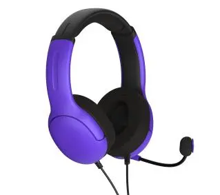 PDP Airlite Ultra Violet do PlayStation Nauszne Fioletowy