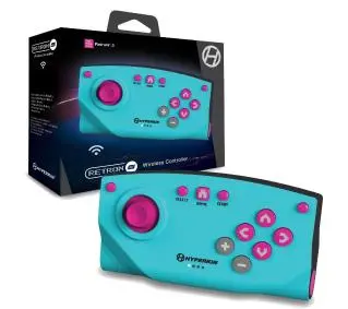 Hyperkin RetroN 5 Bluetooth Wireless Controller Bezprzewodowy Niebieski