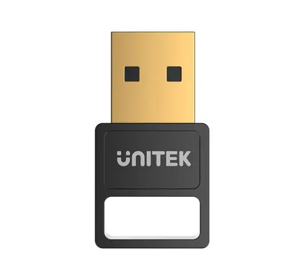 Unitek B105B Bluetooth 5.3 BLE USB-A  Czarny
